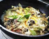 豚駒肉とろとろ卵とじ！厨房ばあばぁ！作り方3写真