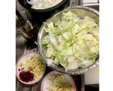 我が家の鉄板！白菜とひき肉のオイスター煮作り方3写真