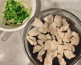 鶏胸肉と豆苗のマヨサラダ作り方2写真