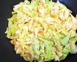 キャベツもやし山盛り簡単広島風お好み焼き作り方12写真