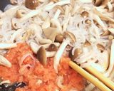 簡単ヘルシー✿白滝とタラコの炒め✿茸入り作り方6写真