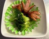 ★お弁当用★ウインナーとブロッコリー炒め作り方3写真