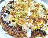 キャベツもやし山盛り簡単広島風お好み焼き作り方30写真