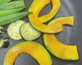 夏野菜添えカレー【ここから栄養士】作り方4写真