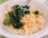 *わかめと炒り卵のポテトサラダ*作り方3写真