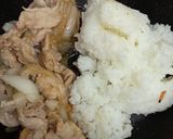 豚肉と玉ねぎのガーリックライス作り方5写真