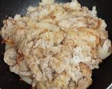 豚肉と玉ねぎのガーリックライス作り方7写真