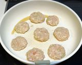 なんこつ入り月見つくね作り方3写真
