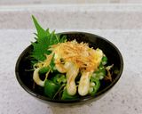 簡単小鉢♪オクラの麺つゆマヨ鰹節がけ作り方2写真