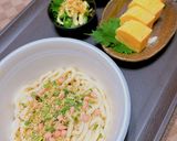 簡単小鉢♪オクラの麺つゆマヨ鰹節がけ作り方3写真