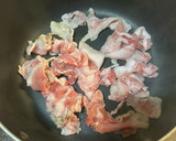 ★豚肉とネギと糸こんにゃくのすき焼き風★作り方2写真