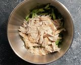 鶏ササミときゅうりのピリ辛ウマあえ！作り方3写真