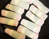 【調味料不要】豚こま梅大葉チーズ餃子作り方5写真