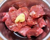黒酢でさっぱり酢豚♪作り方1写真