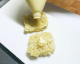【ヤンニョム納豆で】うどんバーガー作り方7写真