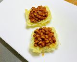 【ヤンニョム納豆で】うどんバーガー作り方8写真
