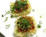【ヤンニョム納豆で】うどんバーガー作り方9写真