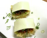 【ヤンニョム納豆で】うどんバーガー作り方10写真