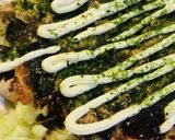 米粉＆豆乳のお好み焼き●豚玉作り方4写真