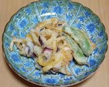 タコの皮のかき揚げ～魚の駅生地～作り方7写真