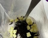 おにぎり風蒸しパン(赤しそひじきチーズ)作り方5写真