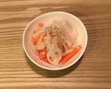 大根と人参の酢の物作り方4写真