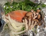 【蒸すだけ簡単】鮭のホイル包み焼き作り方1写真