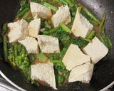 菜の花と豆腐のとろみ煮作り方3写真