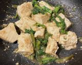 菜の花と豆腐のとろみ煮作り方4写真