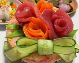 ちらし寿司ケーキ♡ひな祭り♡誕生日にも♡作り方13写真