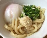 簡単☆釜玉バターうどん作り方5写真