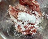 豚こま切れのしょうが焼き作り方1写真