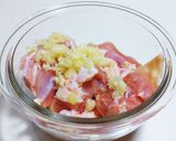 揚げ鶏のネギ甘酢たれ作り方1写真