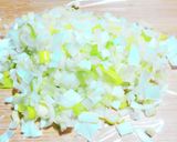 揚げ鶏のネギ甘酢たれ作り方2写真