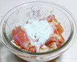 揚げ鶏のネギ甘酢たれ作り方3写真