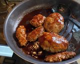卵なしで♪豆腐入りヘルシーなハンバーグ作り方10写真