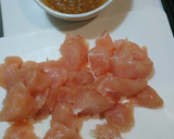 簡単！旨い！ささみともやしのごま味噌炒め作り方1写真