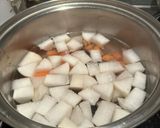 圧力鍋なしで牛すじ煮込み作り方4写真