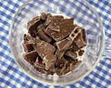 ブロッコリーのチョコフォンデュ作り方1写真