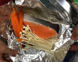 サーモンのホイル焼き♪作り方2写真
