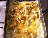 揚げと青菜（混ぜるだけ）の卵焼き作り方3写真