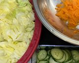 キャベツときゅうり　簡単さっぱりお惣菜風作り方1写真
