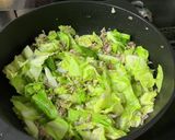 春キャベツの坦々丼作り方5写真