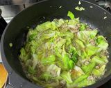 春キャベツの坦々丼作り方6写真