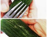 グリーンカレー&サラダのきゅうりの切り方作り方11写真