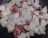 新玉ねぎと肉ニラ炒め作り方5写真