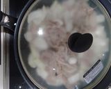 新玉ねぎと肉ニラ炒め作り方6写真