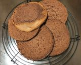 ナッペ無しで簡単♪チョコショートケーキ＊作り方1写真
