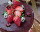 贅沢な生チョコ de 苺のフレジエ♤作り方70写真