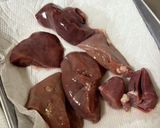 つまみ絶品！コリコリとろっ鶏肝の塩麹焼き作り方1写真
